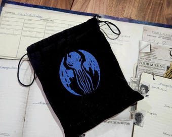 Cathulu embroidered token bag