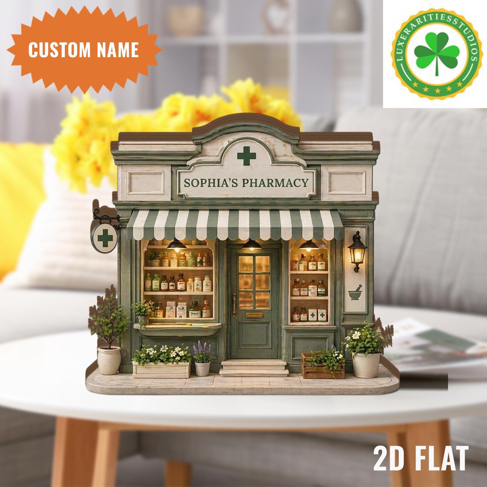 Miniature pharmacy - Etsy 日本