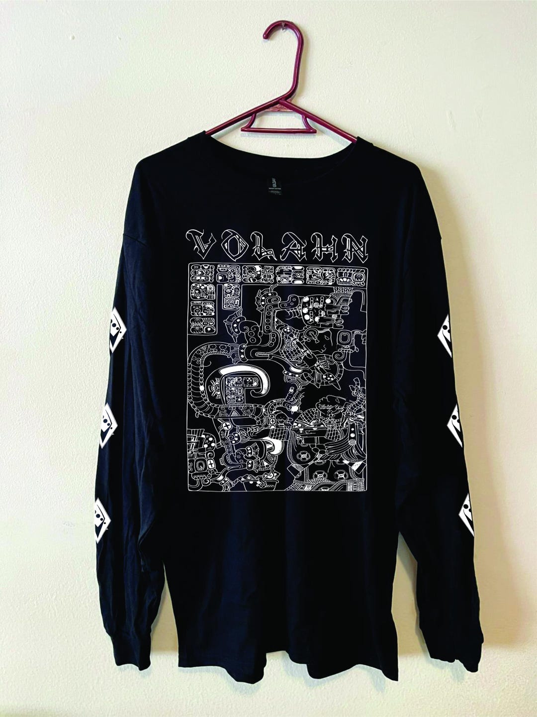 Volahn Patch Volahn “dimensiónes Del Trance Kósmico” Longsleeve Shirt - Etsy