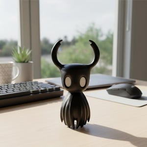 Hollow Knight Void Soul & Broken Vessel Figure, Collectible Game Model, Handmade Hollow Knight Figurine, Desk Ornament Gift for Fans
