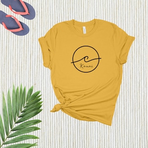 Kauai Minimalist Wave T-Shirt