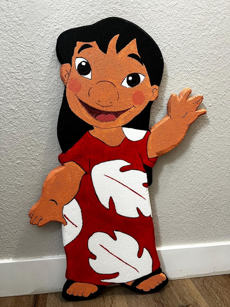 Lilo and Stitch foam figures, Party props bild 3