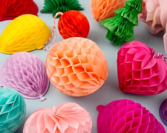Christmas Honeycomb Paper Pads: DIY 3D Craft & Pop-Up Cards