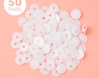 50 Pairs Snap'n Slides for Making Slider / Spinner / Swing Interactive Cards
