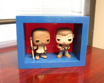 Display Case - Custom Handmade Solid Wood Display Case/Shelf for Funko Pop or other Collectibles.