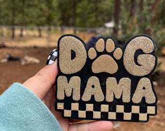 Dog Mama Freshie | Dog Lover Aesthetic | Pet Mom Decor | Everyday Neutral Style | Handmade Scented Freshie