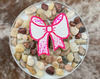 Pink Bow Freshie | Girly Car Air Freshener | Coquette Car Charm | Cute Car Decor | Handmade Scented Freshie