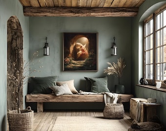 Resurrection of Jesus Print: Christian Easter Wall Art (Digital Download)