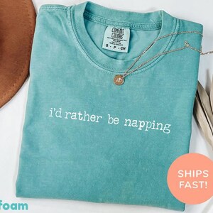 Shirt comfort Colors®, shirt dutje, grappig shirt, shirt dutje, shirt Napper, shirt Nap Lover, shirt Naptime, shirt Napper, shirt Napper afbeelding 5