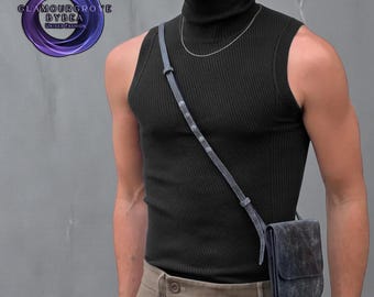 Casual Tank Tops | Sleeveless High Collar Shirt | Outdoor Y2K Streetwear Gym Clothes