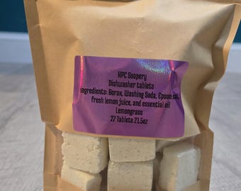 Dishwasher Tablets lemongrass Sent