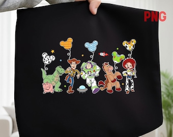 Disney Toy Story-ballonger png, filmkaraktärer Buzzlightyear digital nedladdning