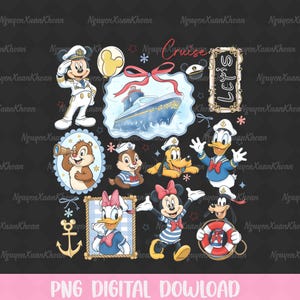 Arco retro de coqueta Disney Cruise PNG, descarga digital de crucero de Mickey y sus amigos