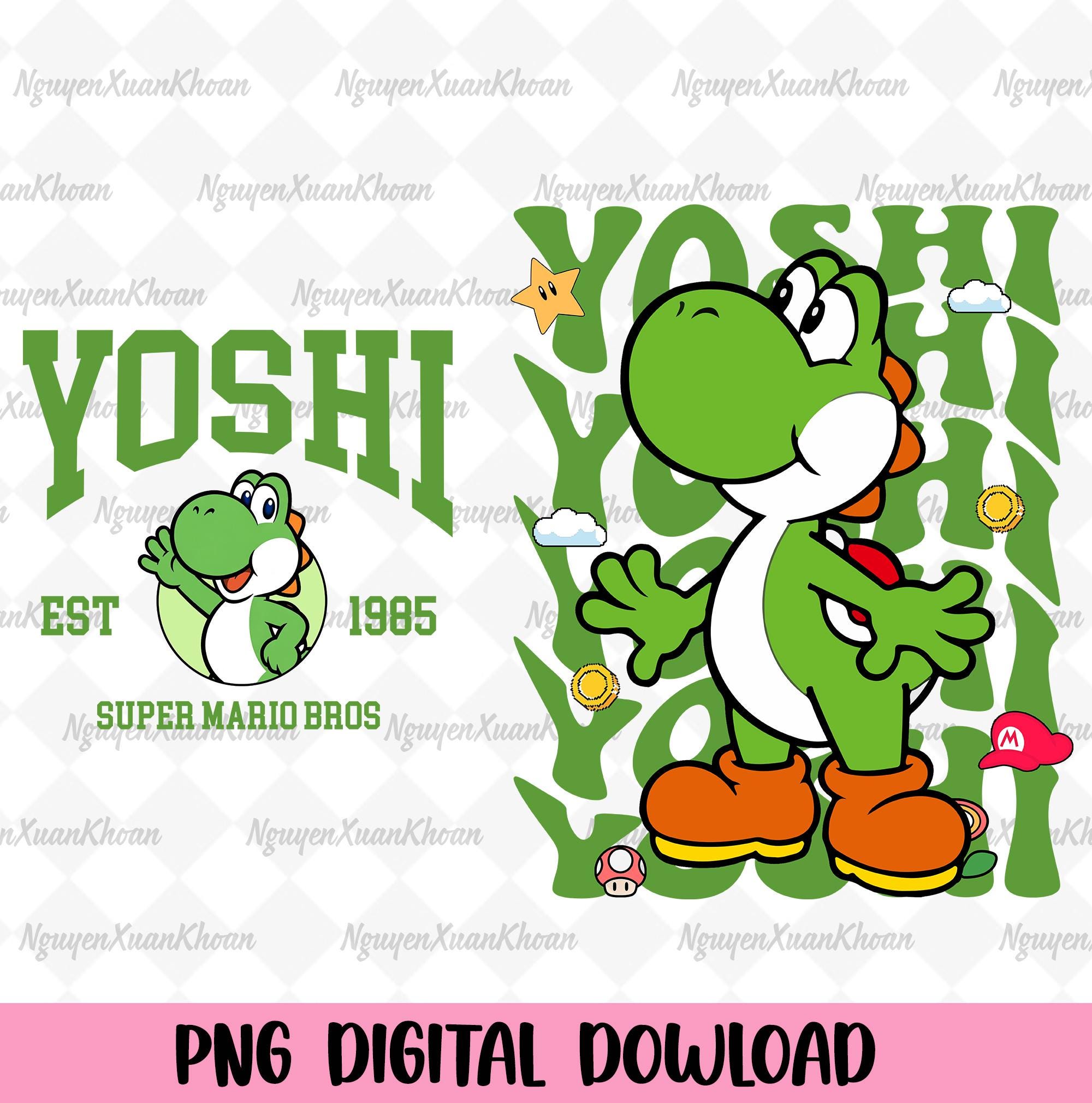 Yoshi Svg - Etsy