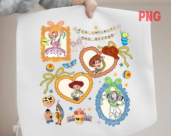 You've Got a Friend in Me PNG, Toy Story Frame Disney Digital download
