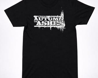 Vintage 2000s From Autumn to Ashes NYC Post Hardcore T-shirt Size