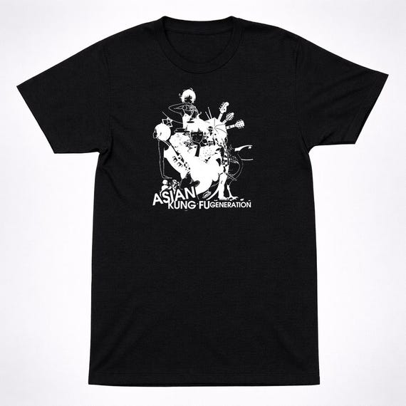 Asian Kung-fu Generation Band T-shirt – J-rock Japanese Rock Tee