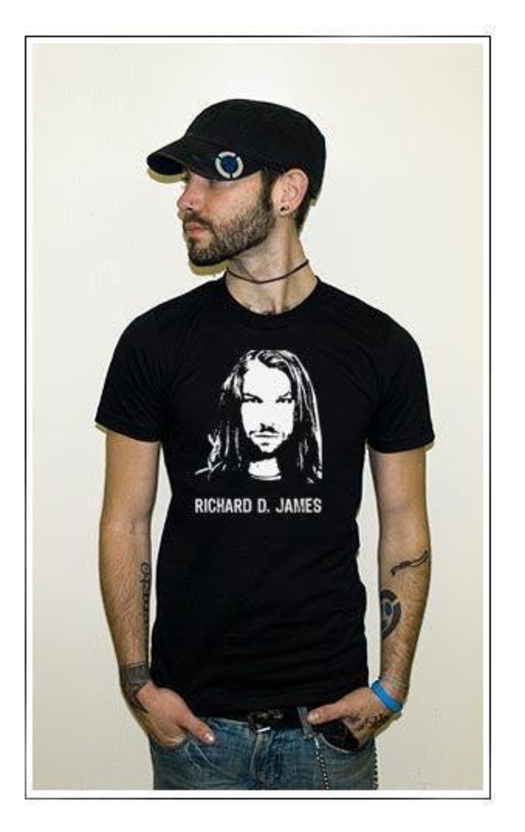 Aphex Twin Richard D. James Face T-shirt – Electronic Dance Music
