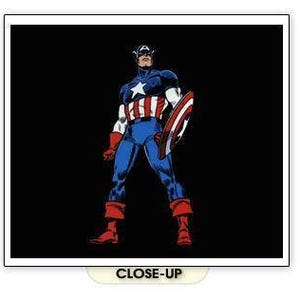 Captain America Vintage T-Shirt – Classic Marvel Superhero Retro Tee