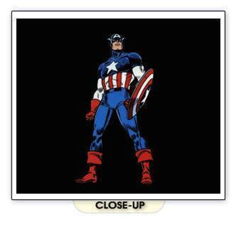 Captain America Vintage T-Shirt – Classic Marvel Superhero Retro Tee