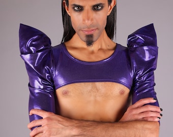 Men's Mini Bolero in Purple Mystique, by LENA QUIST