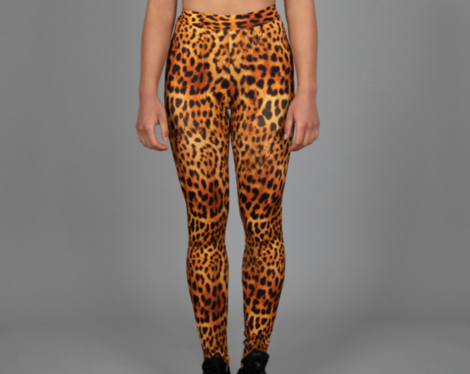 Discover High Waist Leggings Leopard Print, Yoga Pants