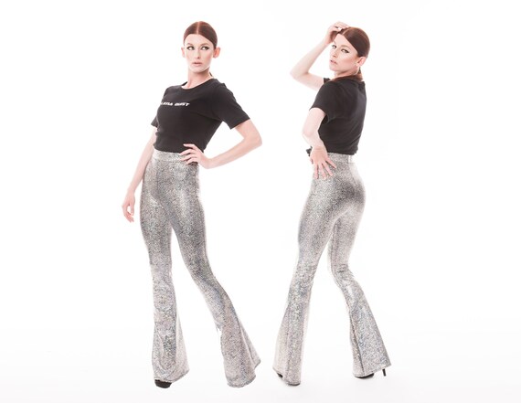 holographic bell bottoms