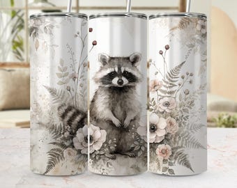 Akwarela z motywem szopa na kubek, sztuka leśno-botaniczna (do pobrania w wersji cyfrowej)