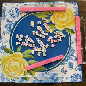 Yellow Rose of Texas Mahjong Mat Bild 3