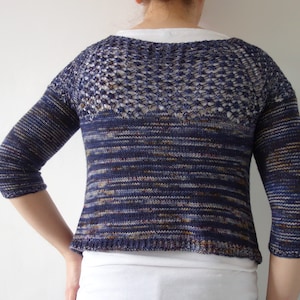 PATTERN lace cardigan pattern / cropped cardigan knitting pattern / summer cardigan knitting pattern / lace shrug pattern pdf