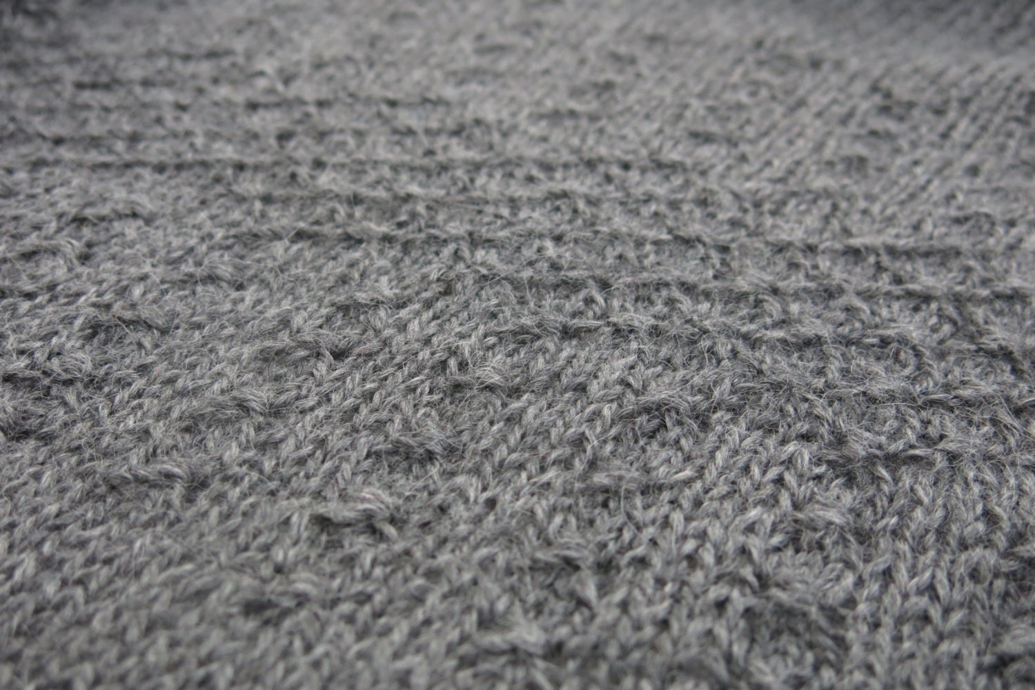 PATTERN Grey Shawl Front Cardigan Knitting Pattern - Textured Sweater ...