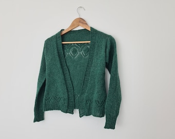 PATTERN summer lace cardigan knitting pattern / 4ply yarn cardigan tutorial/ seamless lacy sock yarn cardigan
