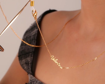 CELINE Vintage Triomphe Logo Charm Glasses Chain - Etsy Australia