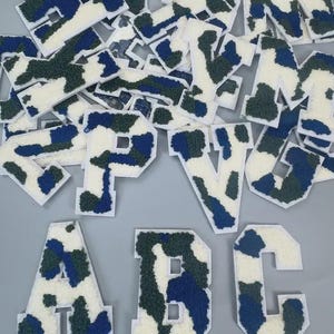 Letter Patches, Personalised Patches, Iron On Patches, Name Patches, Alphabet Patches, Customise Your Clothes, A-Z Letters