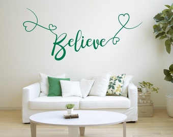 Geloof offerte vinyl muur kunst sticker sticker. Thuis, wanddecoratie. Woonkamer, slaapkamer, hal, inspirerend, motiverend