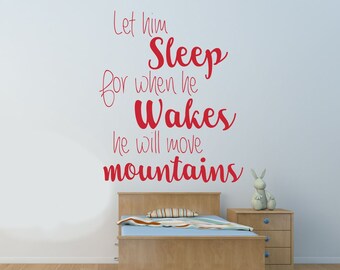 Let Her Sleep For When She Wakes, She Will Move Mountains SVG Cut File