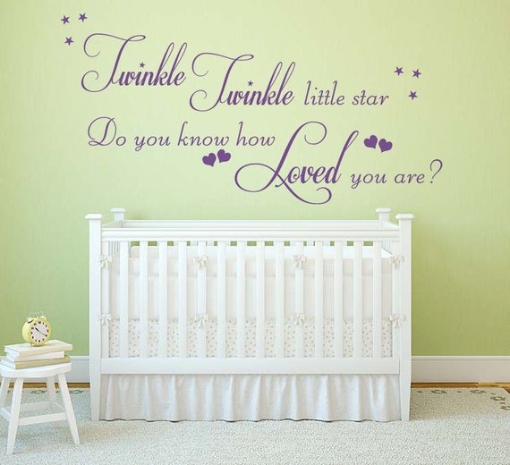 twinkle twinkle wall art