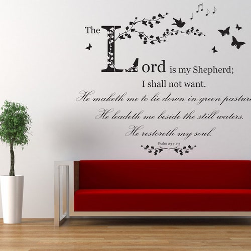 Christian Wall Art Religious Quote Wall Decor Bible Verse Etsy