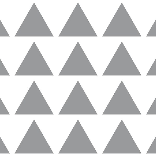 Triangle Wall Decal - Etsy