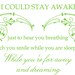 Aerosmith, Breathing, Song Lyrics Quote. Armageddon Film Matt Vinyl