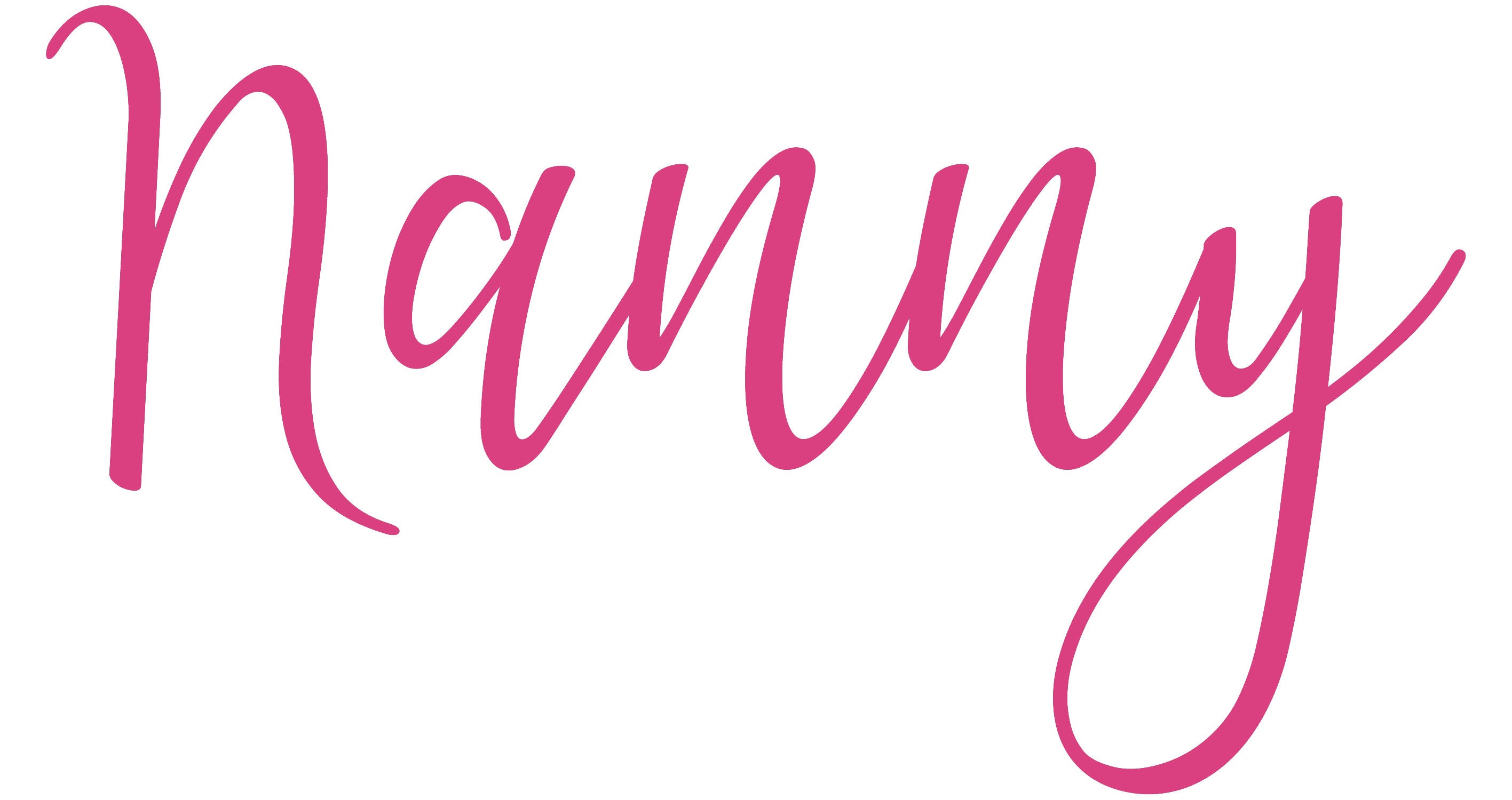 Nanny Vinyl Sticker Decal Labels for Glasses Mugs. Wedding Etsy