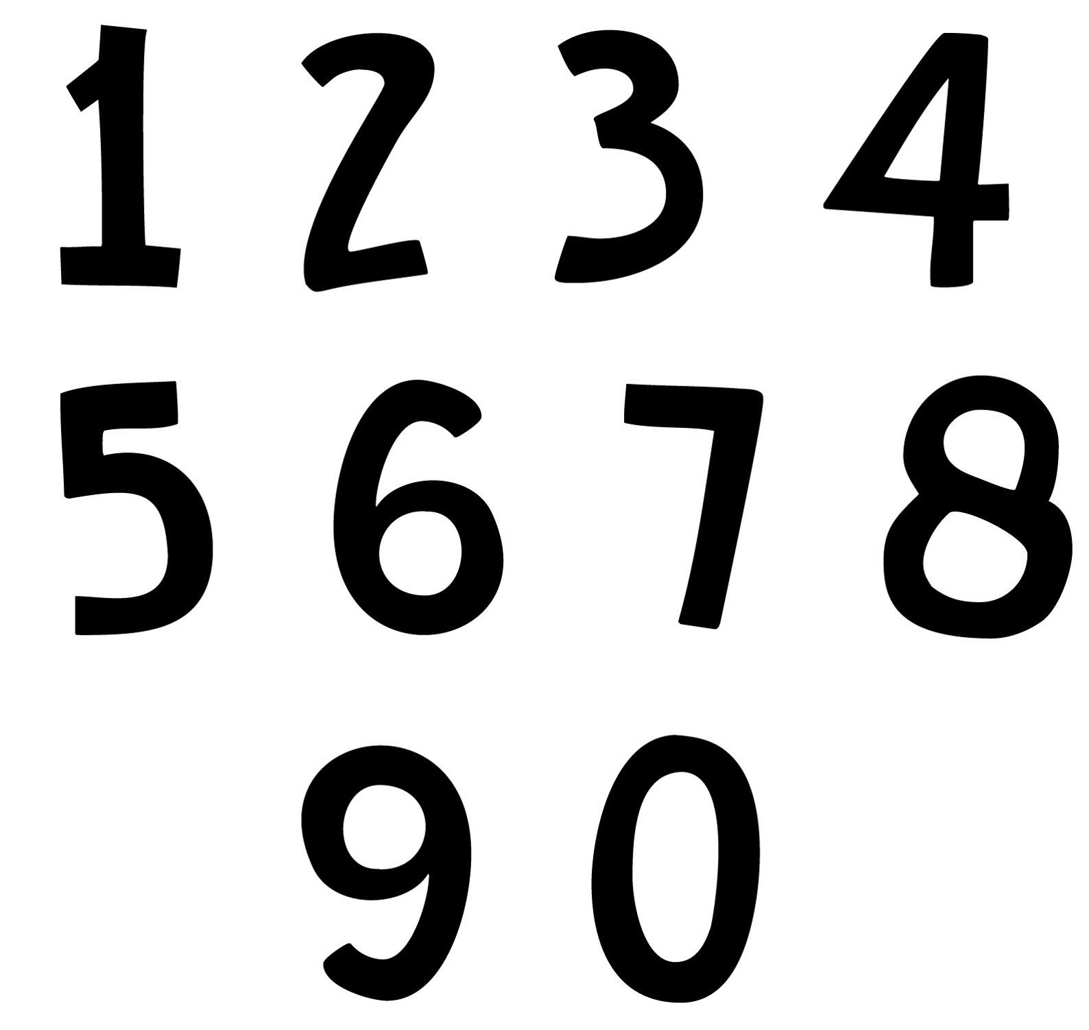 Vinyl Number Stickers Decal. Self Adhesive. House Door Etsy UK