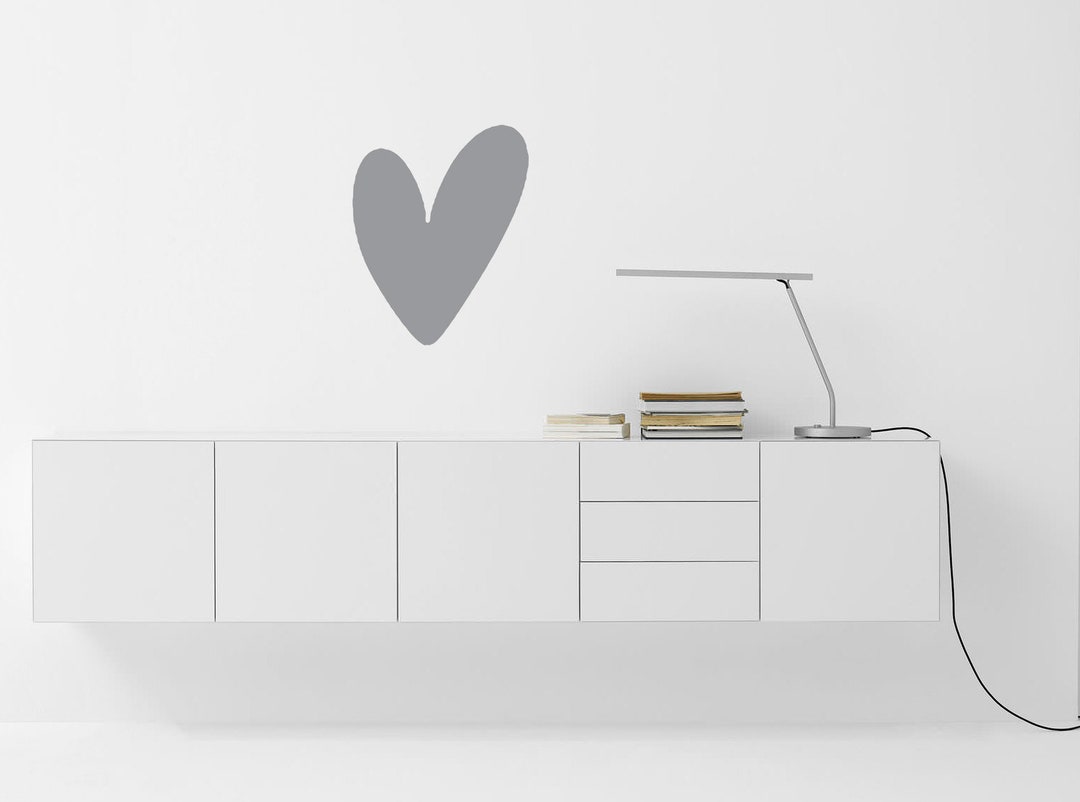 Large Heart Decorative Vinyl Wall Art Sticker Decal Mural. Home, Wall ...
