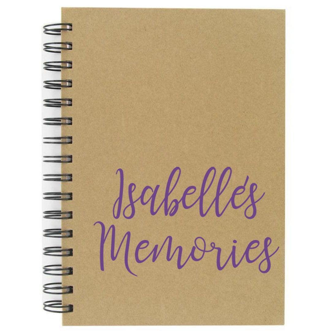 Personalised Name Memories Vinyl Sticker Decal Transfer Label for ...