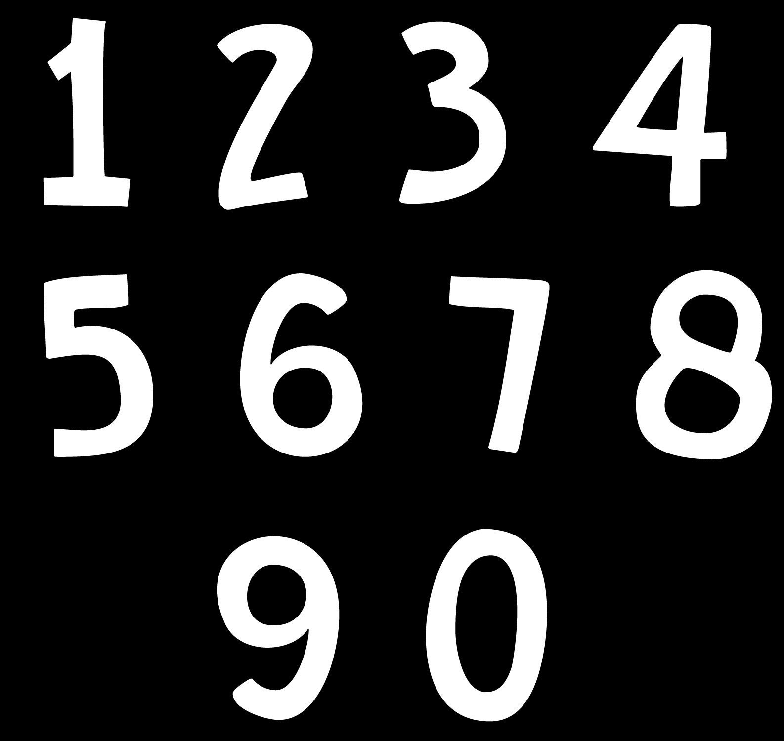 Vinyl Number Stickers Decal. Self Adhesive. House Door Etsy UK