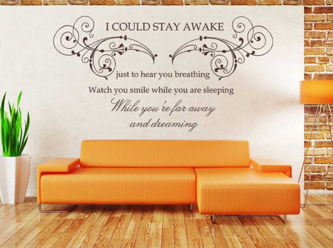 Aerosmith, Breathing, Song Lyrics Quote. Armageddon Film Matt Vinyl