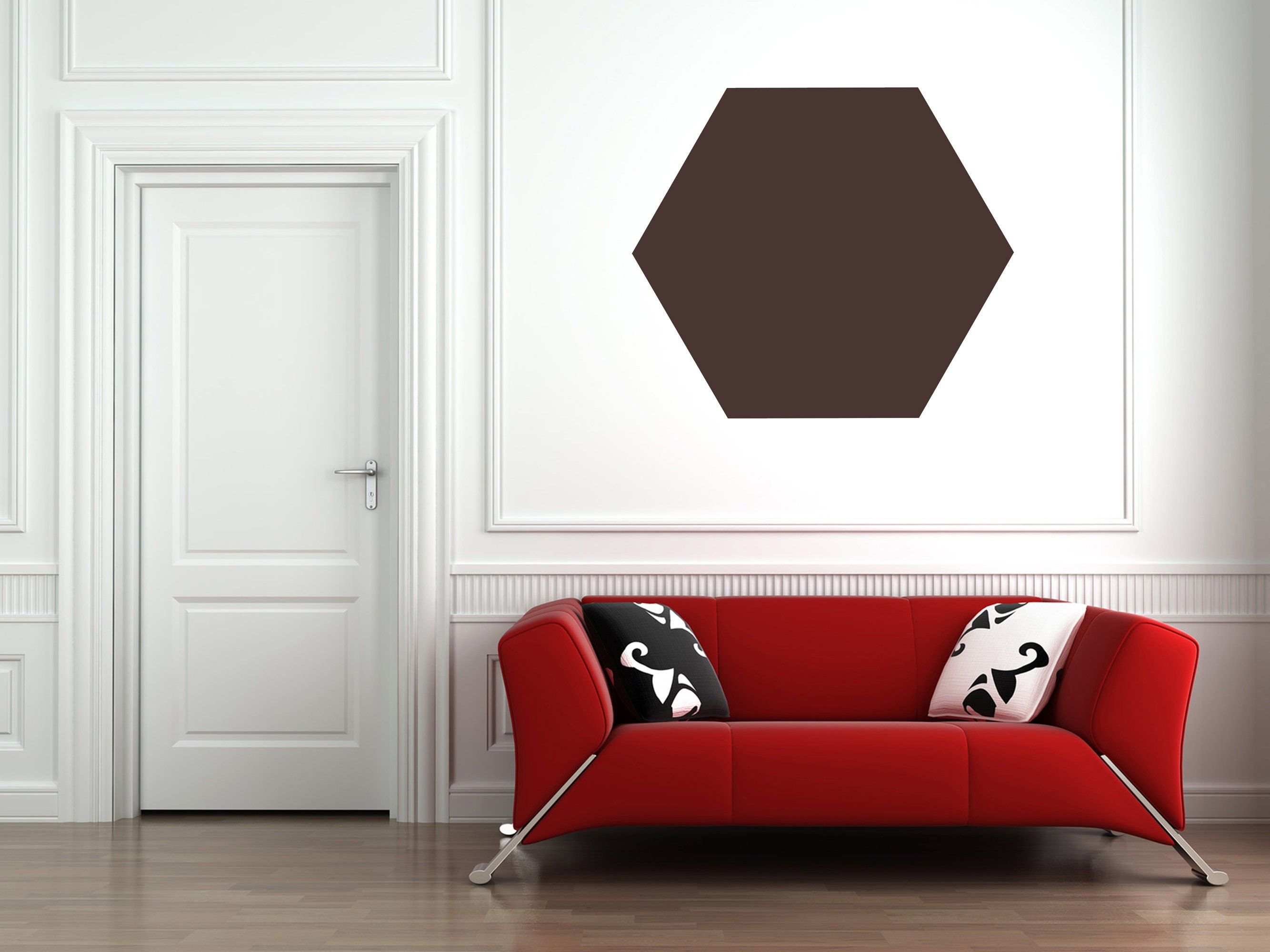 Hexagon Metal Wall Art - Etsy Finland
