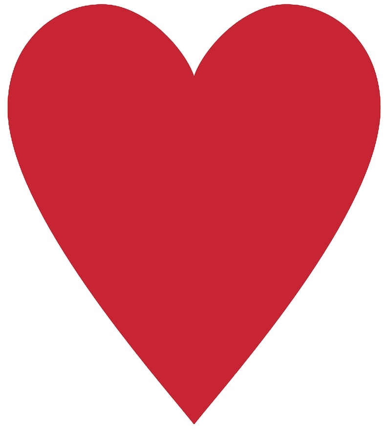 Large Heart Decorative Vinyl Wall Art Sticker Decal Mural. Home, Wall ...