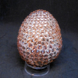 Champagne jeweled egg