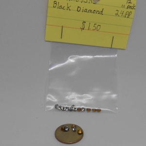 Black Diamond  Swarovski crystals 24 pp rhinestones